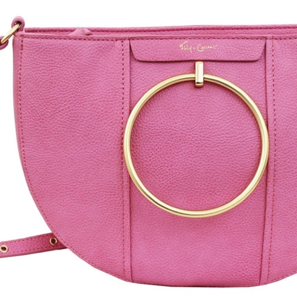 LIMELIGHT CITY CRESCENT CROSSBODY IN ROSE